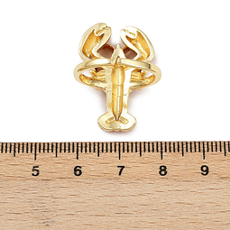  Anillo Ajustable De Langosta | Latón