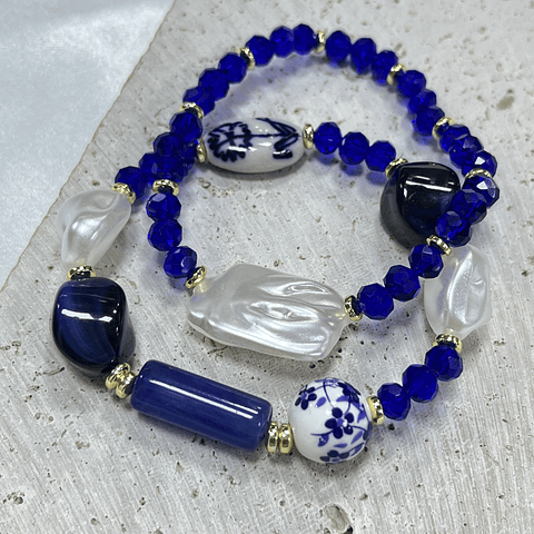 Pack Pulseras Azules