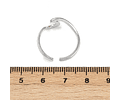 Anillo Ajustable de Ola | Baño de Plata