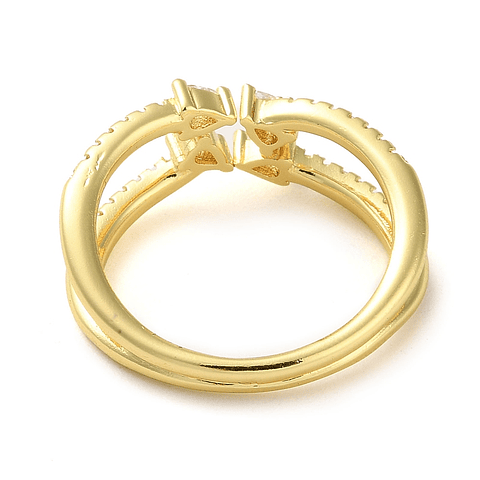 Anillo Ajustable | Baño de Oro 18k