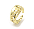 Anillo Ajustable | Baño de Oro 18k