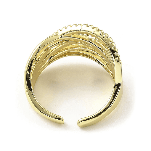 Anillo Ajustable | Baño de Oro 18k