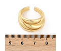 Anillo Ajustable | Baño de Oro 18k