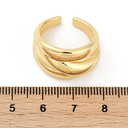  Anillo Ajustable | Baño de Oro 18k