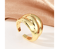 Anillo Ajustable | Baño de Oro 18k