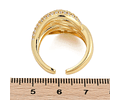 Anillo Ajustable | Baño de Oro 18k
