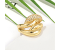 Anillo Ajustable | Baño de Oro 18k