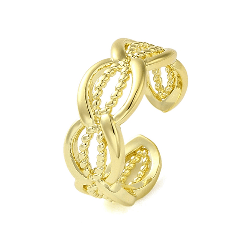 Anillo Ajustable | Baño de Oro 18k