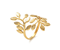 Anillo Ajustable de Hojas | Acero Inoxidable