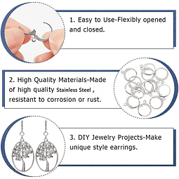  Ganchos Huggies | Acero Inoxidable