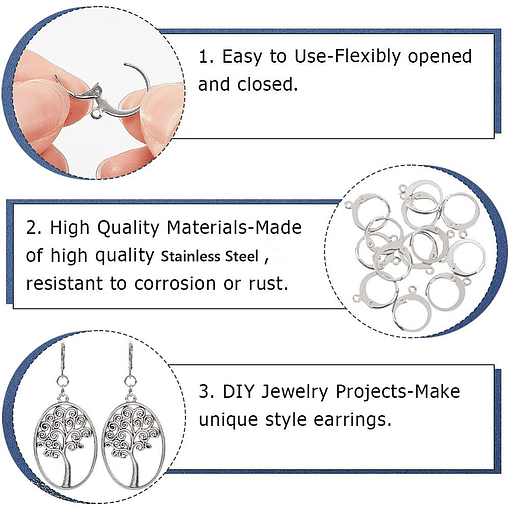 Ganchos Huggies | Acero Inoxidable