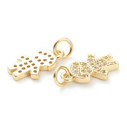  Colgante Niño | Baño de oro 18k