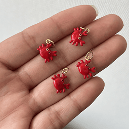 Colgante Cangrejo Esmaltado | Baño de oro 18k
