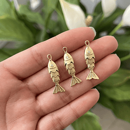 Colgante Pez Dorado | Baño de oro 18k