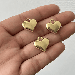 Colgante Corazón | Baño de oro 18k