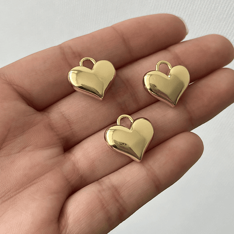Colgante Corazón | Baño de oro 18k