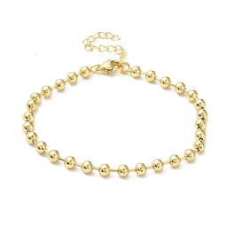  Pulsera Balin 4mm | Baño de oro 18k
