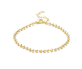 Pulsera Balin 3mm | Baño de oro 18k