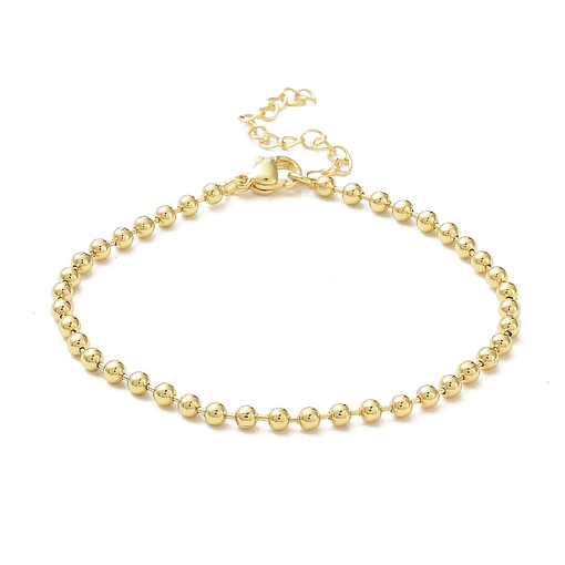 Pulsera Balin 3mm | Baño de oro 18k