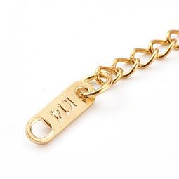  Broche + cadena de extensión  | Acero Inoxidable 