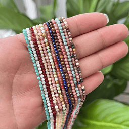  Piedras Naturales Facetadas 2mm 