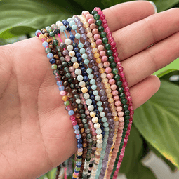  Piedras Naturales Facetadas 3mm 