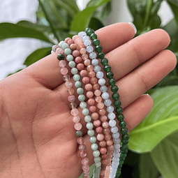  Piedras Naturales Facetadas 4mm 