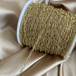 1 Metro Cadena | Baño de oro 18k