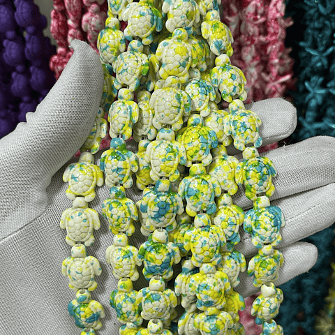 Tira De Tortuga | Verde-Amarillo Matizado