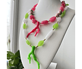 Collares de Corales | Acrílico con baño de oro 18k