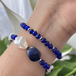  Pack Pulseras Azules