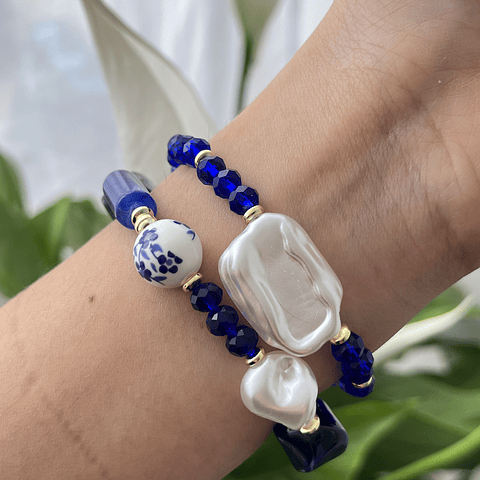 Pack Pulseras Azules