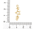 Conector Estrellas | Baño de oro 18k