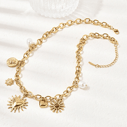 Collar Multijes Acero Inoxidable