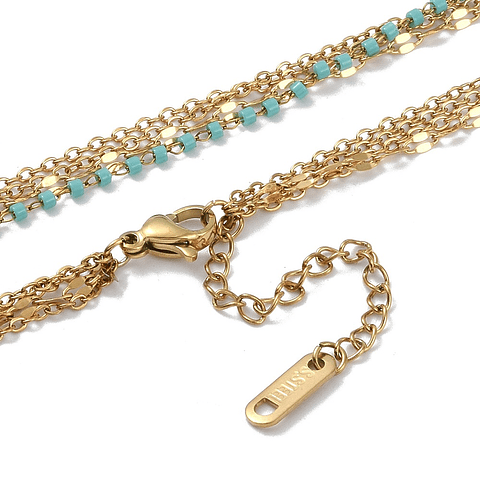 Collar 4 en 1 | Acero Inoxidable