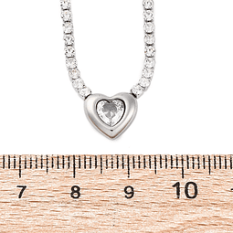  Collar Circonita Cubica | Acero Inoxidable