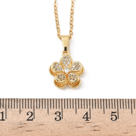 Collar De Flor | Acero Inoxidable