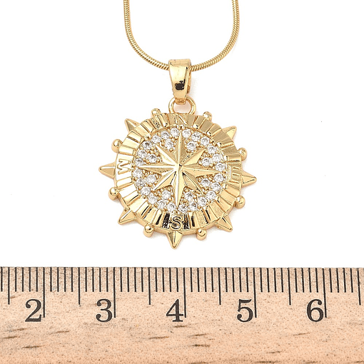 Collar de Brújula | Acero Inoxidable