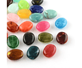 500g Piedra Imitación Ovalo - Colores Surtidos | Acrilico