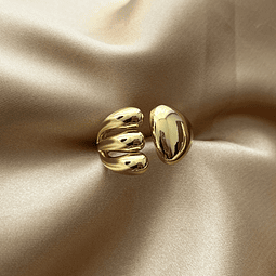 Anillo Ajustable | Baño de Oro 18k