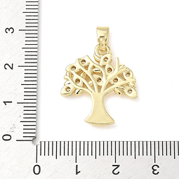  Colgante Árbol de la Vida | Baño de oro 18k