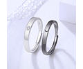 Anillos de Pareja Ajustable | Aleación