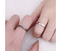 Anillos de Pareja Ajustable | Aleación