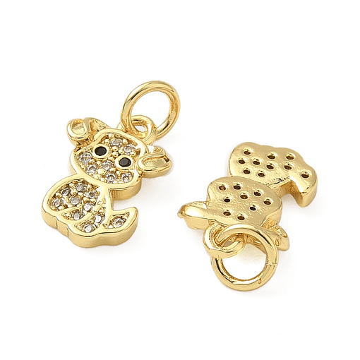 Colgante de Perro | Baño de oro 18k