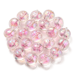  Pelota Acrilica Rosada 16x15.5x16.5mm