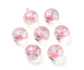 Pelota Acrilica Rosada 16x15.5x16.5mm