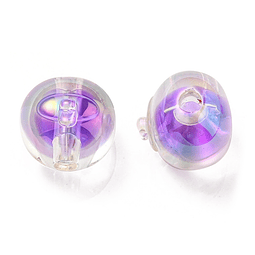  Pelotas Acrílica Morado | 16x15.5x16.5mm