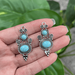 Colgante Bohemio Turquesa