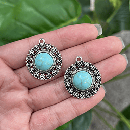 Colgante Bohemio Turquesa