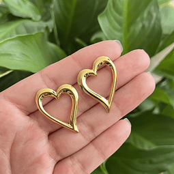 Aro de Corazón | Acero Inoxidable